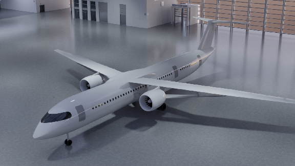 ZEexplore Truss-Braced-Wing Turbofan