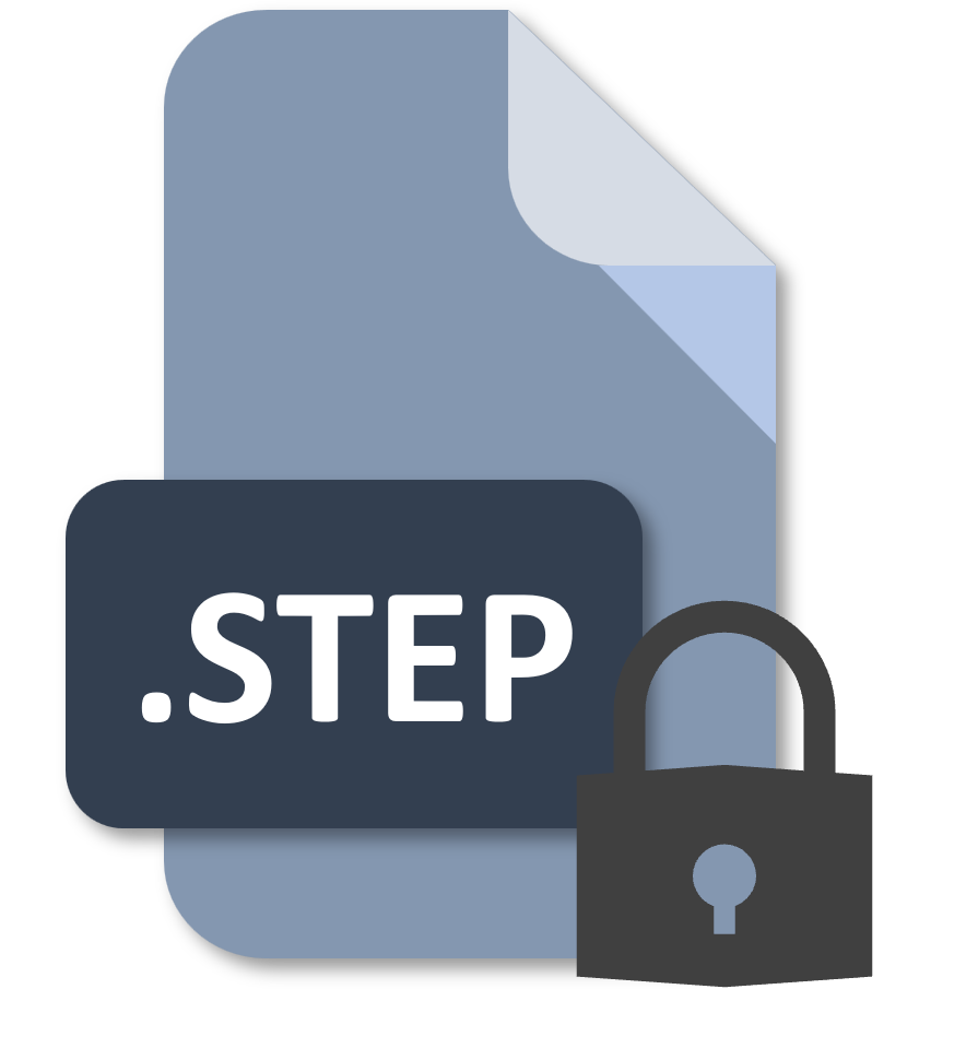 Step file (upon request)